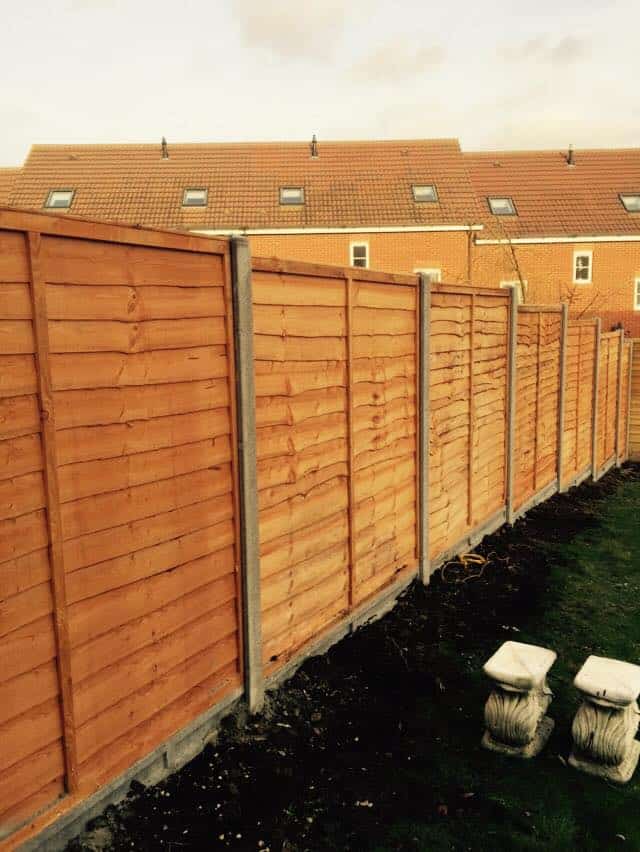 Overlap Fence Panels Kent